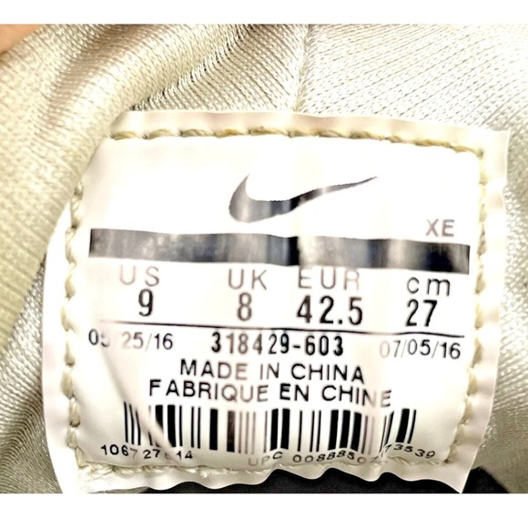 NIKE Air Huarache Men's Dark Red Low Trainer Athletic Sneaker Shoes USA Size 9 - Picture 16 of 16